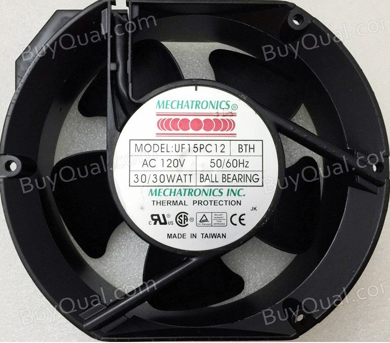 MECHATRONICS UF15PC12 UF15PC12BTH 120V 30W Cooling Fan MECHATRONICS UF15PC12 UF15PC12BTH 120V 30W Cooling Fan